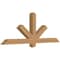 Ekena Millwork Kennewick Timber Gable Bracket, Western Red Cedar, 60"W x 22"H x 3 1/2"D x 3 1/2"F, 9/12 Pitch GBW060X22X0404KEN00SWR - alternate 5